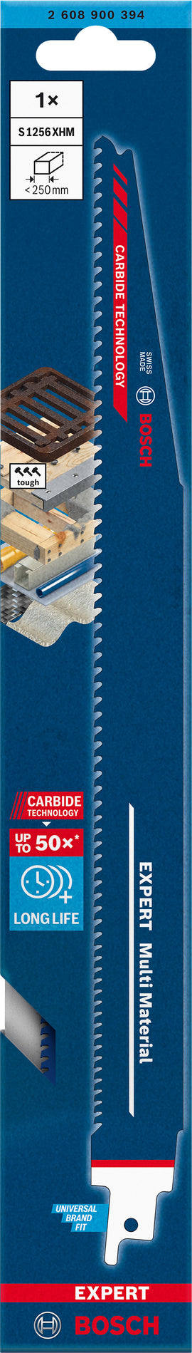 EXPERT ‘Multi Material’ S 1256 XHM Reciprocating Saw Blade 1-pc
 300x25x1.25 - 0
