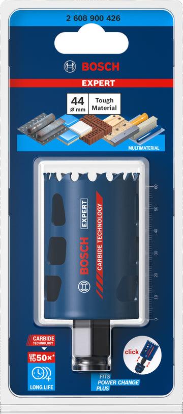 Expert Tough Material Holesaw 44 x 60MM - 0