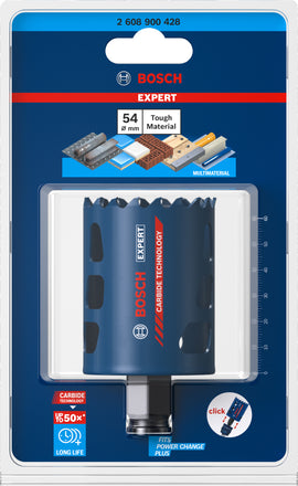Expert Tough Material Holesaw 54 x 60MM - 0