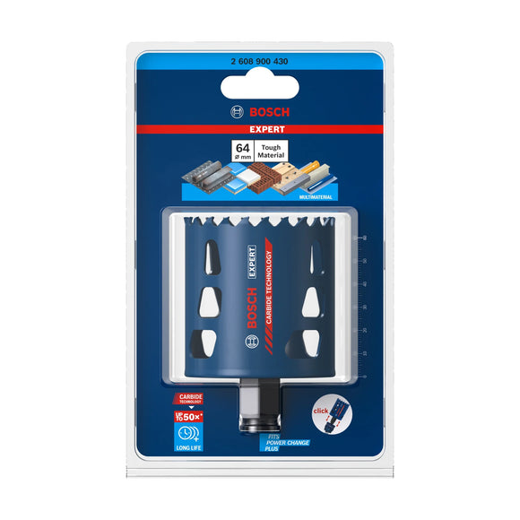 Expert Tough Material Holesaw 64 x 60MM - image 02