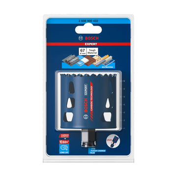 Expert Tough Material Holesaw 67 x 60MM - image 02