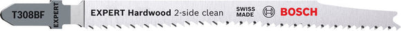 EXPERT ‘Hardwood 2-side clean’ T 308 BF Jigsaw Blade 3-pc