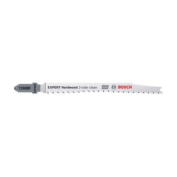EXPERT ‘Hardwood 2-side clean’ T 308 BF Jigsaw Blade 3-pc - image 01