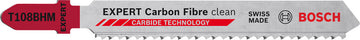 EXPERT ‘Carbon Fibre Clean’ T 108 BHM Jigsaw Blade 3-pc