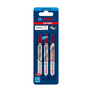 EXPERT ‘Carbon Fibre Clean’ T 108 BHM Jigsaw Blade 3-pc - image 02
