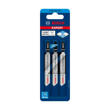 EXPERT Soft Tile Clean T150RD Jigsaw Blade, 3 pcs - image 02