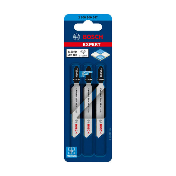 EXPERT Soft Tile Clean T150RD Jigsaw Blade, 3 pcs - image 02