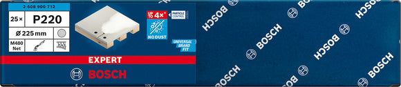 EXPERT M480 Sanding Net for Drywall Sanders 225 mm, G 220, 25-pc