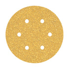 EXPERT C470 Sandpaper with 6 holes for Random Orbital Sanders 150 mm, G 40 5-pc - image 01