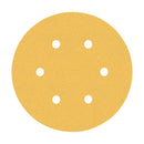 EXPERT C470 Sandpaper with 6 holes for Random Orbital Sanders 150 mm, G 120 5-pc - image 01