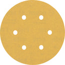 EXPERT C470 Sandpaper with 6 holes for Random Orbital Sanders 150 mm, G 180 5-pc-1