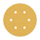 EXPERT C470 Sandpaper with 6 holes for Random Orbital Sanders 150 mm, G 180 5-pc - image 01