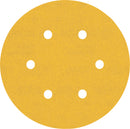 EXPERT C470 Sandpaper with 6 holes for Random Orbital Sanders 150 mm, G 240 5-pc-1