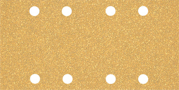 EXPERT C470 Sandpaper with 8 holes for Orbital Sanders 93 x 186 mm, G 40 10-pc