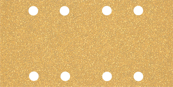 EXPERT C470 Sandpaper with 8 holes for Orbital Sanders 93 x 186 mm, G 40 10-pc