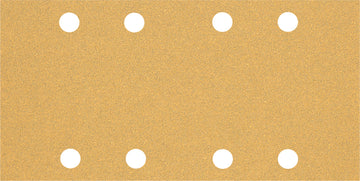 EXPERT C470 Sandpaper with 8 holes for Orbital Sanders 93 x 186 mm, G 60 10-pc