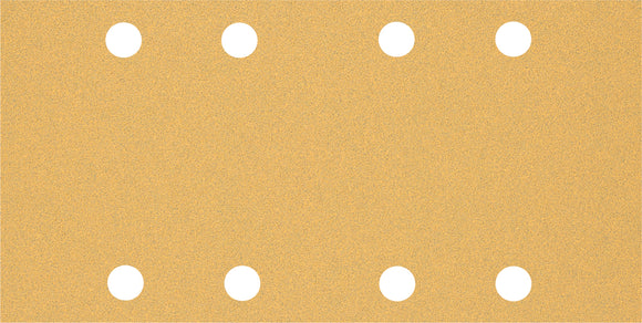 EXPERT C470 Sandpaper with 8 holes for Orbital Sanders 93 x 186 mm, G 80 10-pc
