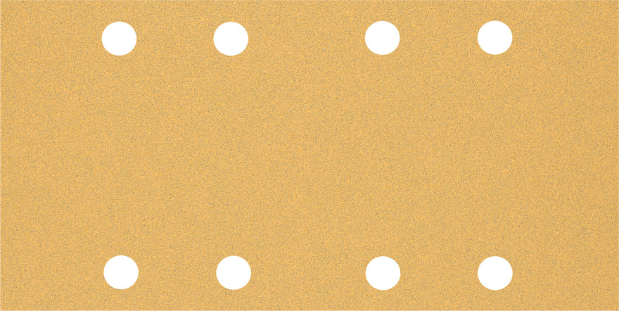 EXPERT C470 Sandpaper with 8 holes for Orbital Sanders 93 x 186 mm, G 80 10-pc