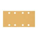 EXPERT C470 Sandpaper with 8 holes for Orbital Sanders 93 x 186 mm, G 80 10-pc - image 01
