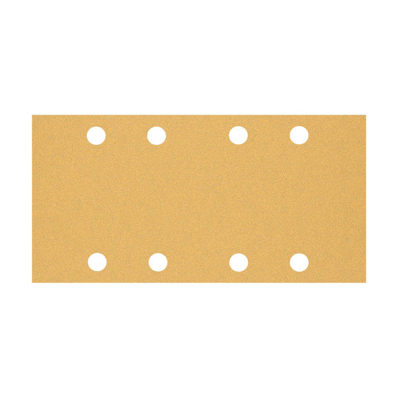 EXPERT C470 Sandpaper with 8 holes for Orbital Sanders 93 x 186 mm, G 80 10-pc - image 01