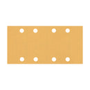 EXPERT C470 Sandpaper with 8 holes for Orbital Sanders 93 x 186 mm, G 120 10-pc - image 01
