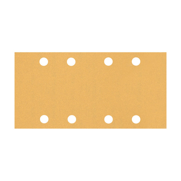 EXPERT C470 Sandpaper with 8 holes for Orbital Sanders 93 x 186 mm, G 120 10-pc - image 01