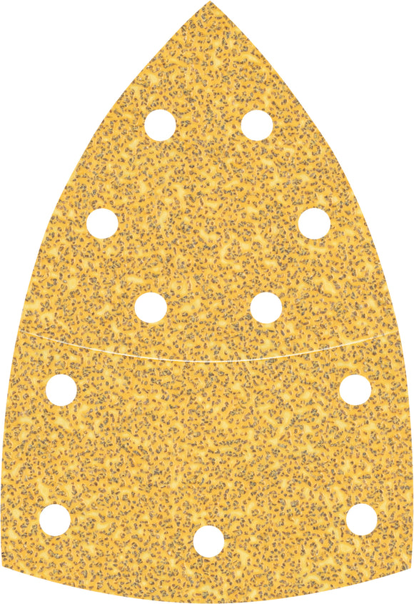 EXPERT C470 Sandpaper with 11 holes for Multi Sanders 102 x 62 mm, 93 mm, G 40 10-pc