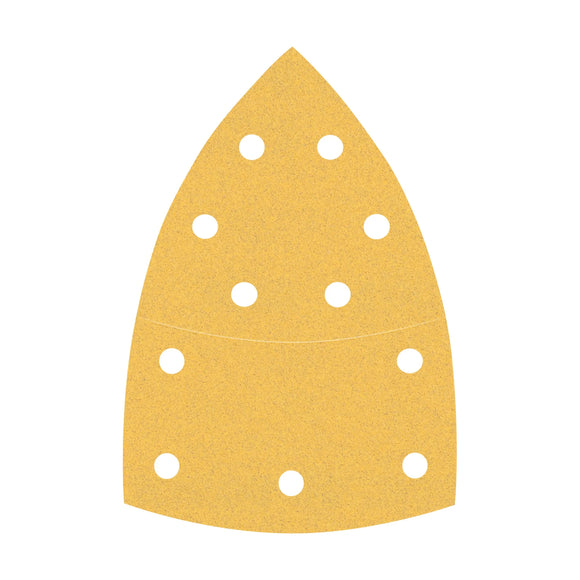 EXPERT C470 Sandpaper with 11 holes for Multi Sanders 102 x 62 mm, 93 mm, G 120 10-pc - image 01