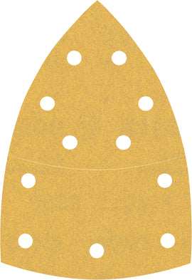 EXPERT C470 Sandpaper with 11 holes for Multi Sanders 102 x 62 mm, 93 mm, G 120 10-pc