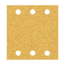 EXPERT C470 Sandpaper with 6 holes for Orbital Sanders 115 x 107 mm, G 40 10-pc - image 01