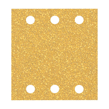 EXPERT C470 Sandpaper with 6 holes for Orbital Sanders 115 x 107 mm, G 40 10-pc - image 01