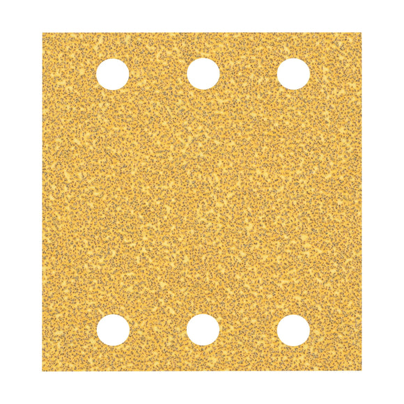 EXPERT C470 Sandpaper with 6 holes for Orbital Sanders 115 x 107 mm, G 40 10-pc - image 01