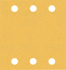 EXPERT C470 Sandpaper with 6 holes for Orbital Sanders 115 x 107 mm, G 120 10-pc-1
