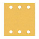 EXPERT C470 Sandpaper with 6 holes for Orbital Sanders 115 x 107 mm, G 120 10-pc - image 01