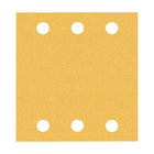 EXPERT C470 Sandpaper with 6 holes for Orbital Sanders 115 x 107 mm, G 120 10-pc - image 01
