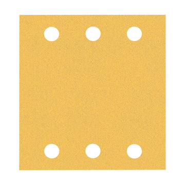 EXPERT C470 Sandpaper with 6 holes for Orbital Sanders 115 x 107 mm, G 120 10-pc - image 01