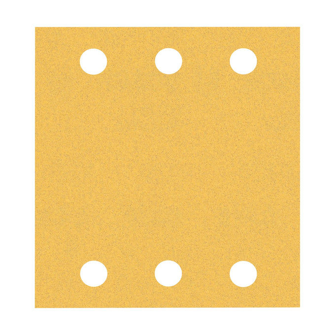 EXPERT C470 Sandpaper with 6 holes for Orbital Sanders 115 x 107 mm, G 120 10-pc - image 01