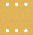 EXPERT C470 Sandpaper with 6 holes for Orbital Sanders 115 x 107 mm, G 180 10-pc-1
