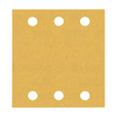 EXPERT C470 Sandpaper with 6 holes for Orbital Sanders 115 x 107 mm, G 180 10-pc - image 01