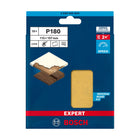 EXPERT C470 Sandpaper with 6 holes for Orbital Sanders 115 x 107 mm, G 180 10-pc - image 02
