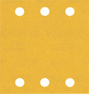 EXPERT C470 Sandpaper with 6 holes for Orbital Sanders 115 x 107 mm, G 240 10-pc-1
