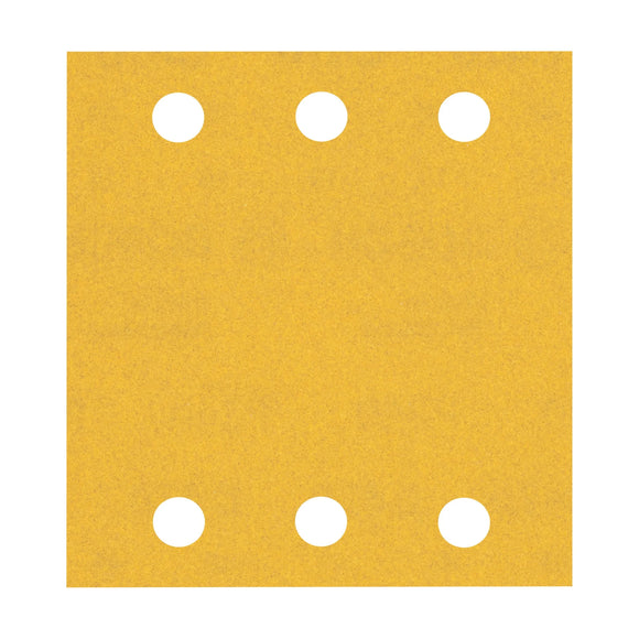 EXPERT C470 Sandpaper with 6 holes for Orbital Sanders 115 x 107 mm, G 240 10-pc - image 01
