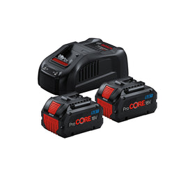 Bosch Charger & 2 Batteries StarterKit 18V 5.5Ah ProCore - 0