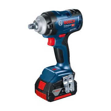 Bosch Cordless Combo GDS 18V-400 + GSB 18V-50 + 1x5.0 Ah + 1x2.0 Ah + GAL 18V-40, case - image 02