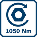 Bosch Cordless Impact Wrench GDS 18V-1050 H Solo excl Battery & Charger-12