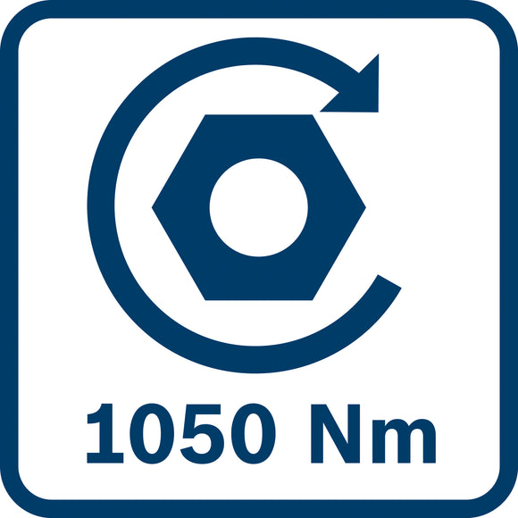 Bosch Cordless Impact Wrench GDS 18V-1050 H Solo excl Battery & Charger