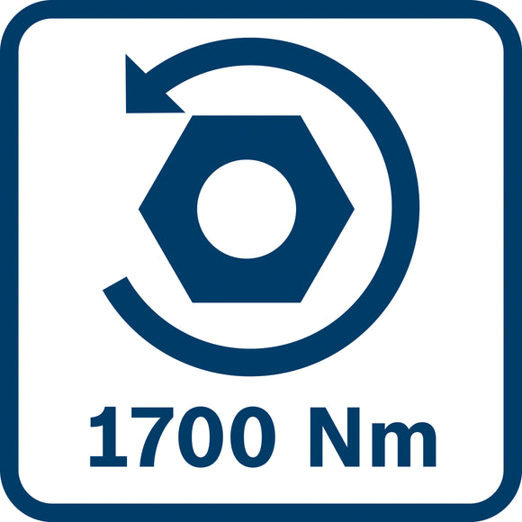 Bosch Cordless Impact Wrench GDS 18V-1050 H incl 2x8.0Ah ProC Batteries