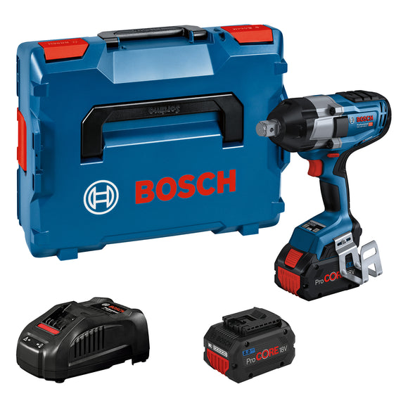 Bosch Cordless Impact Wrench GDS 18V-1050 H incl 2x8.0Ah ProC Batteries