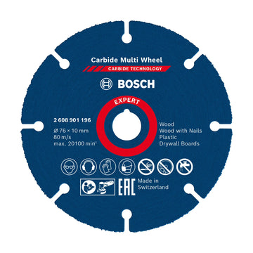 Bosch EXPERT Carbide Multi Wheel Cutting Disc 76 mm, 10 mm - image 01