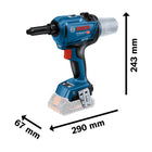 Bosch Cordless Rivet Gun GRG 18V-16 C Solo excl Battery & Charger - image 03